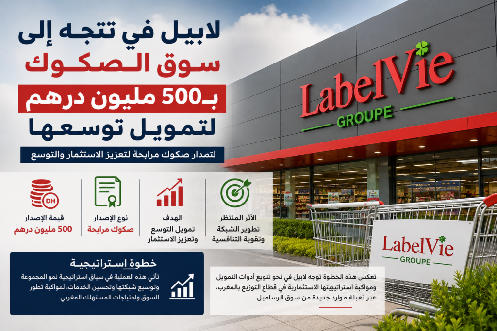 لابيل في تتجه إلى سوق الصكوك بـ500 مليون درهم لتمويل توسعها