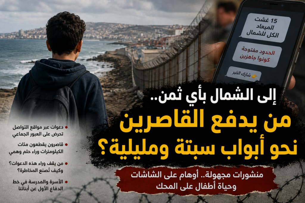 إلى الشمال بأي ثمن.. من يدفع القاصرين نحو أبواب سبتة ومليلية؟