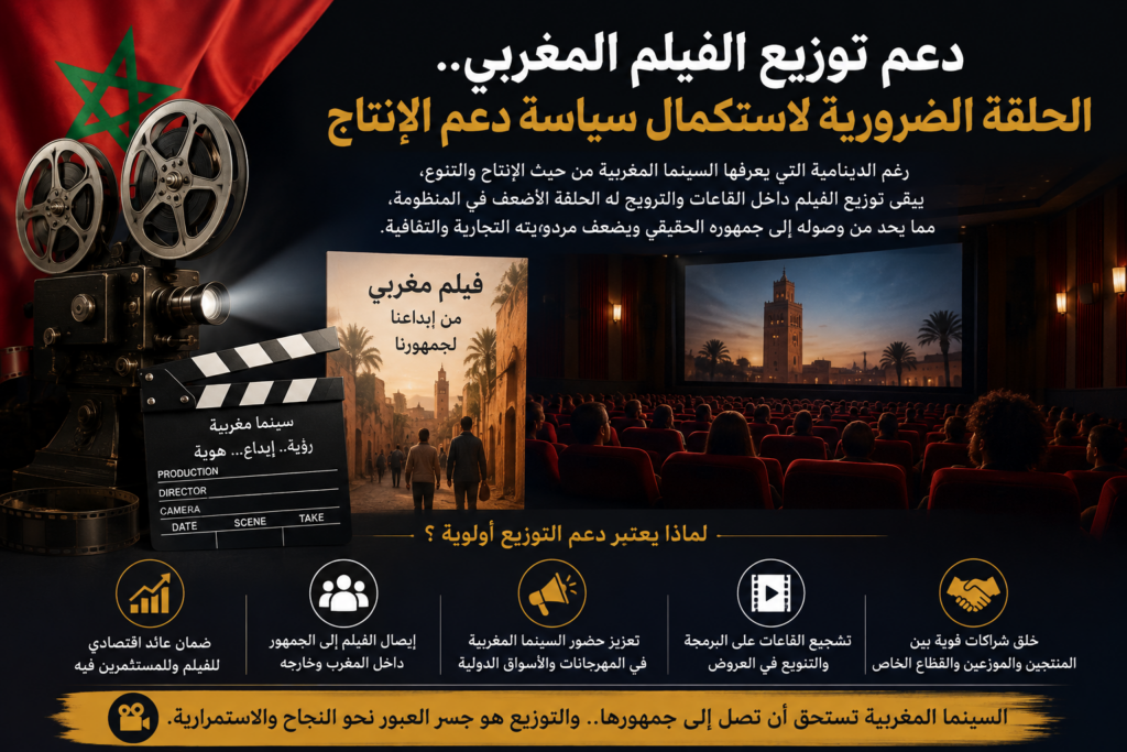 دعم توزيع الفيلم المغربي.. الحلقة الضرورية لاستكمال سياسة دعم الإنتاج