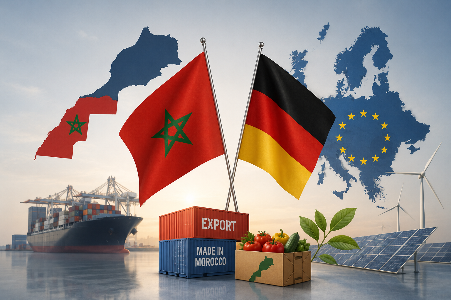 ألمانيا تدعم تجارة الصحراء مع أوروبا