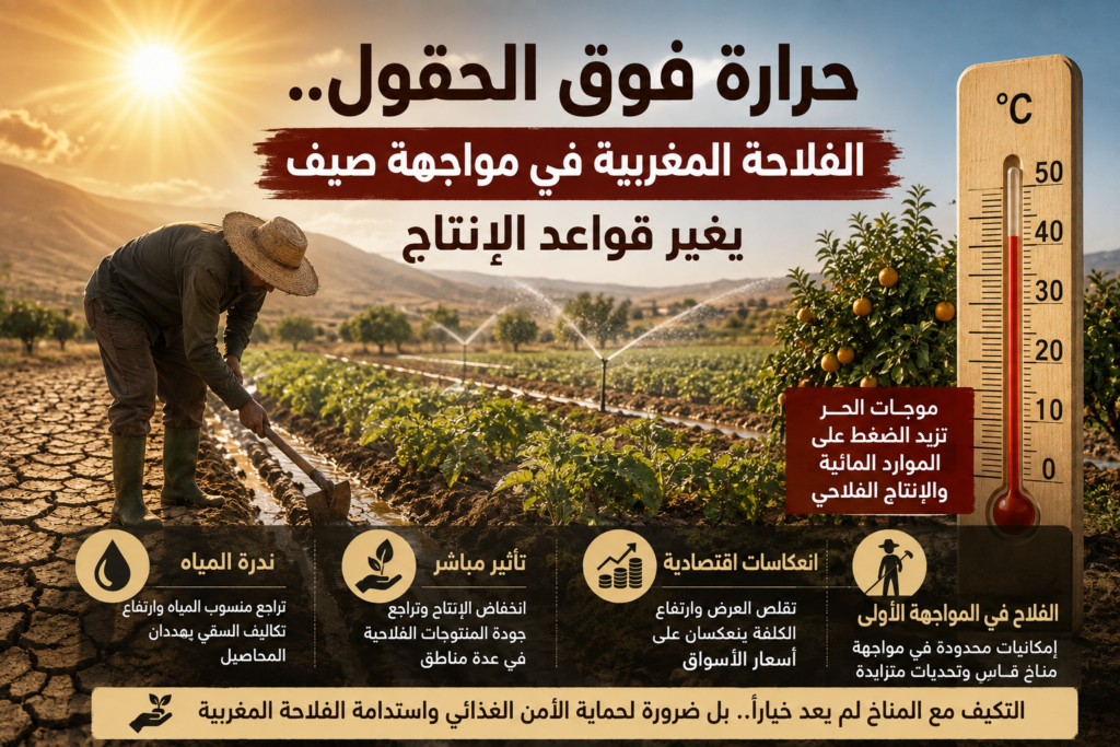 حرارة فوق الحقول…