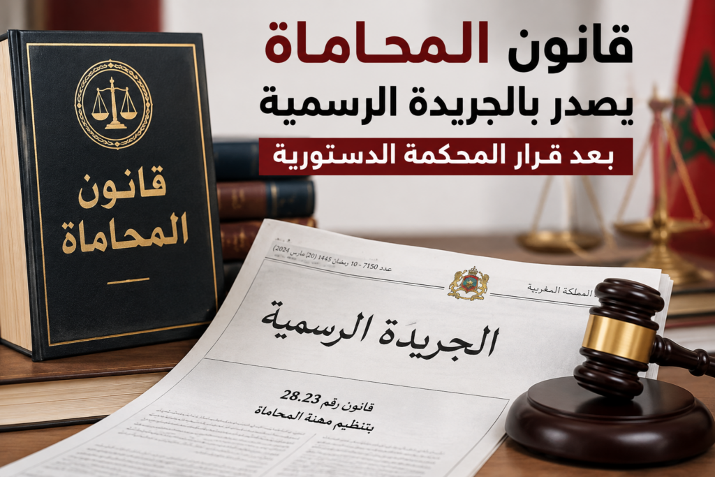قانون المحاماة يدخل مرحلة جديدة بعد نشره بالجريدة الرسمية