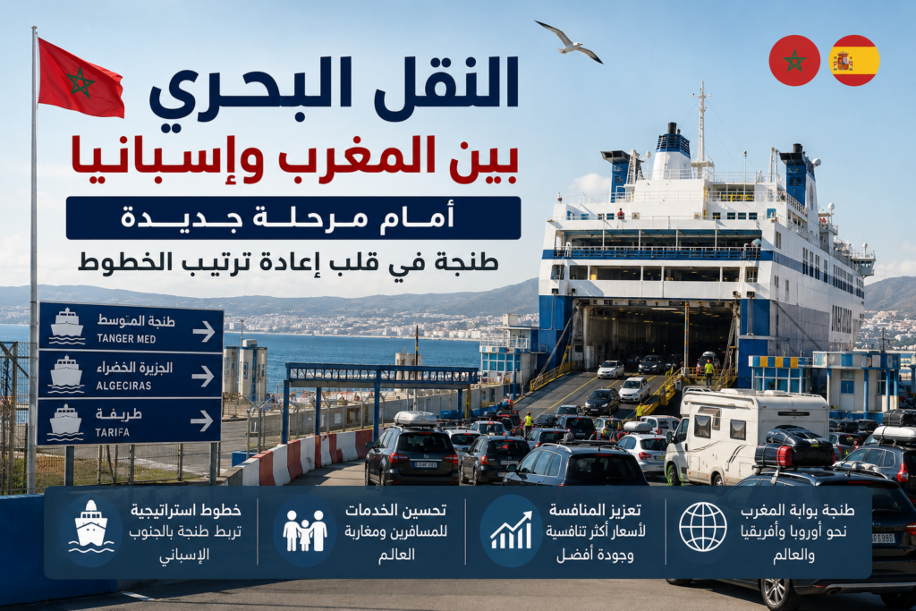 النقل البحري بين المغرب وإسبانيا أمام مرحلة جديدة.. طنجة في قلب إعادة ترتيب الخطوط