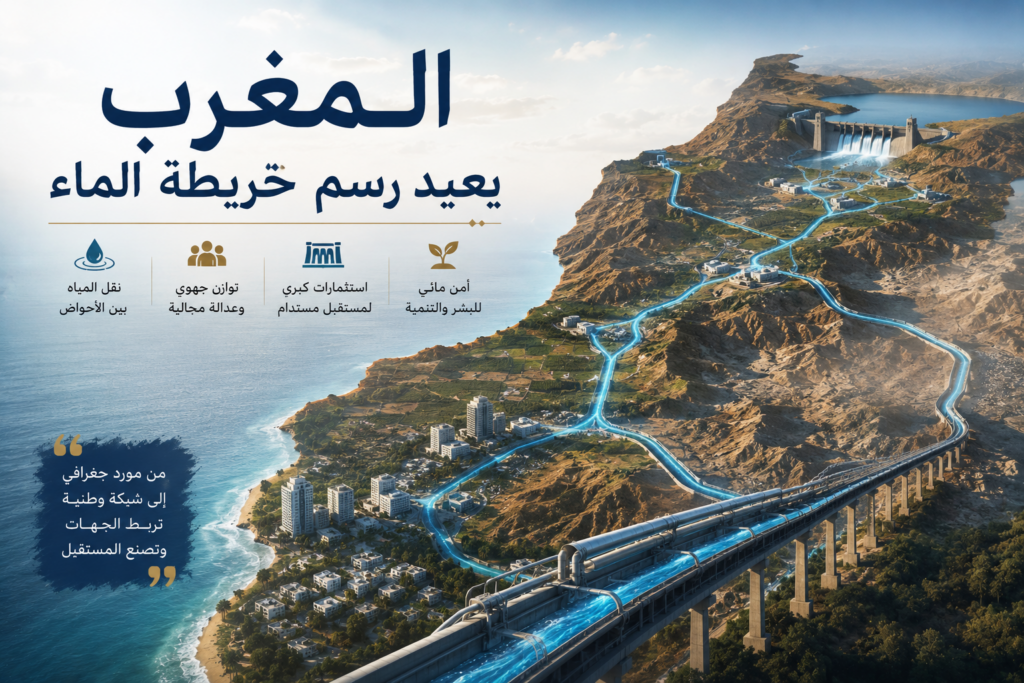 المغرب.. يعيد رسم خريطة الماء