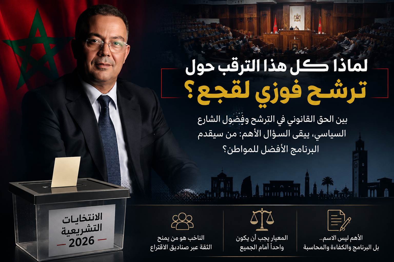 لماذا كل هذا الترقب حول ترشح فوزي لقجع؟