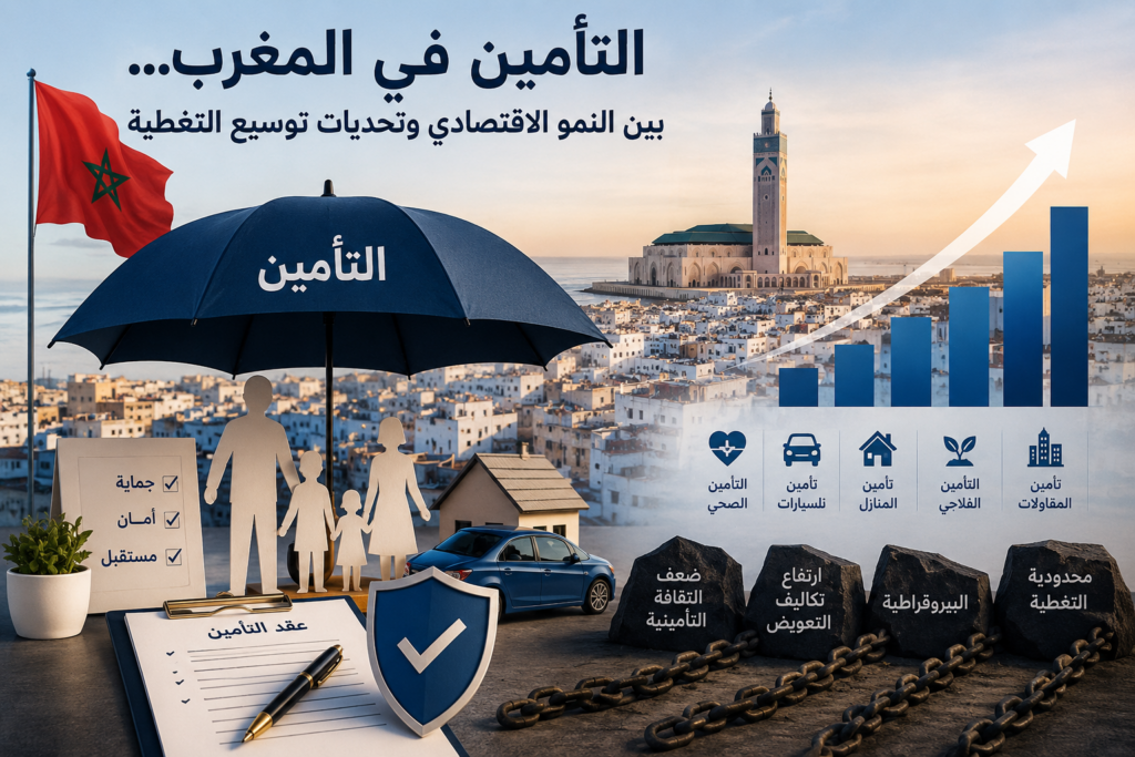 التأمين في المغرب… بين النمو الاقتصادي وتحديات توسيع التغطية