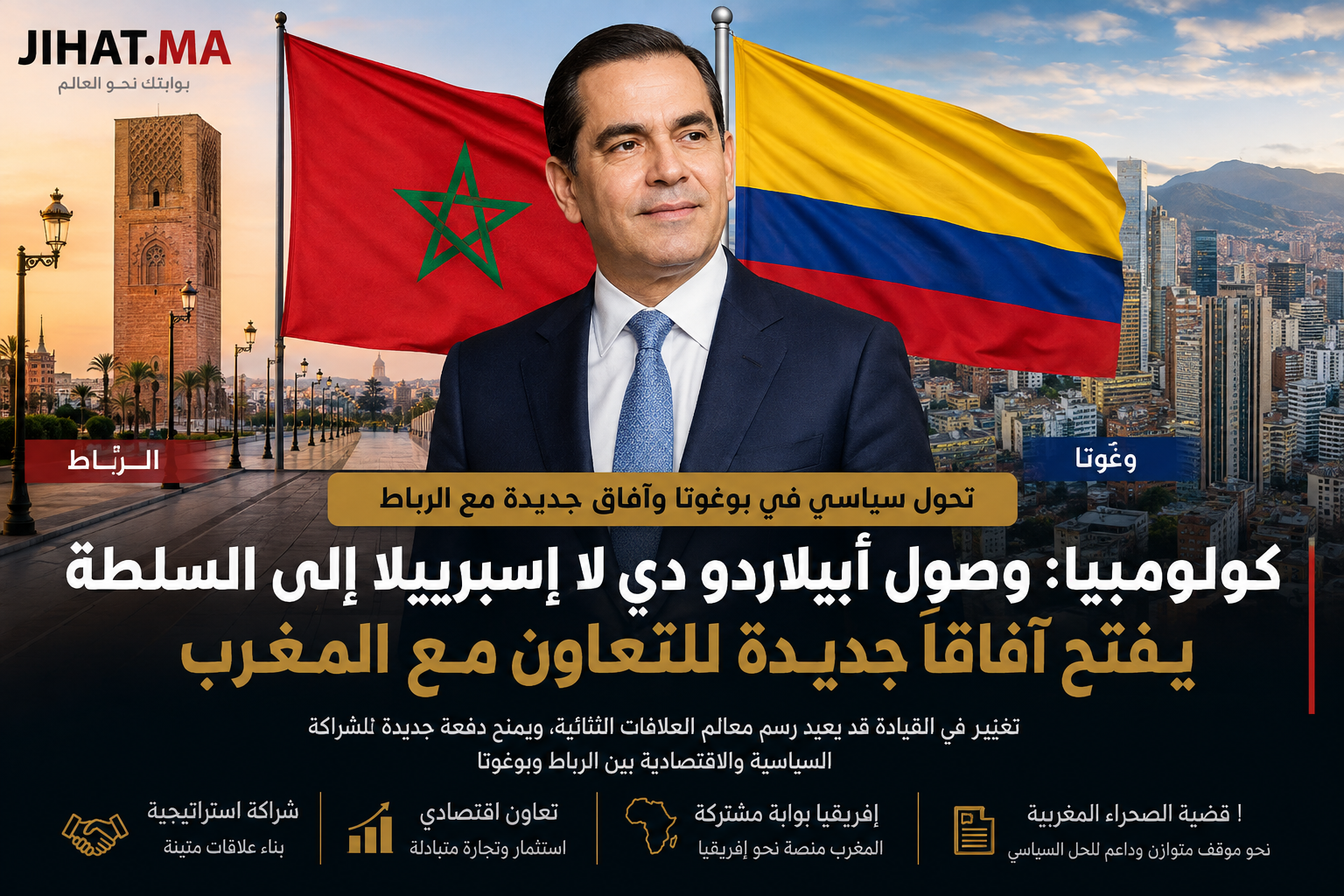 كولومبيا والمغرب.. آفاق جديدة للتعاون