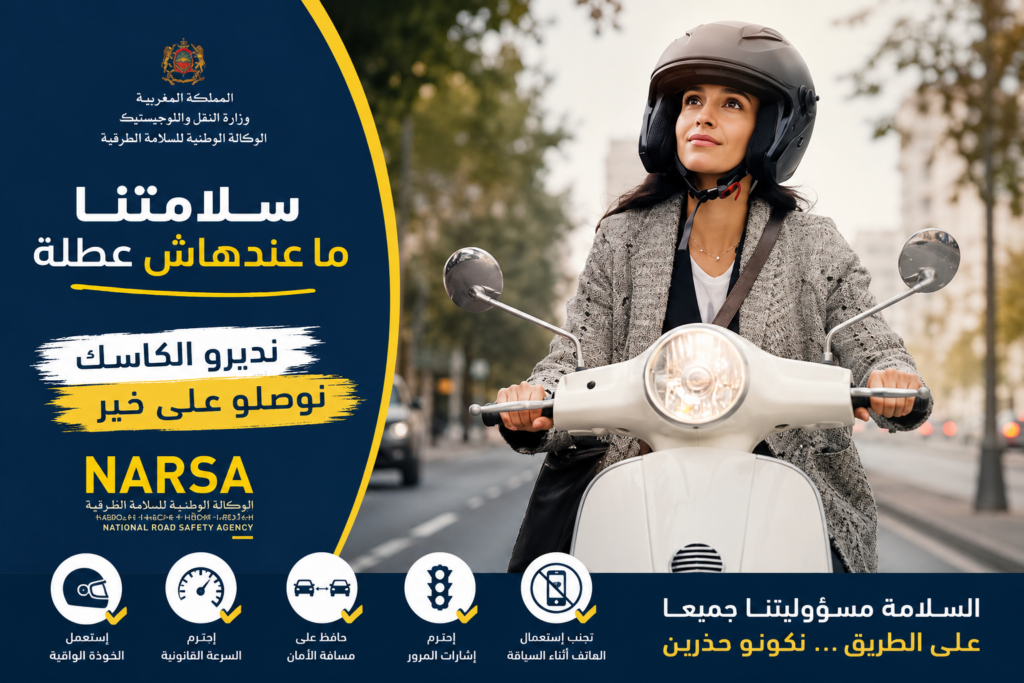 «نارسا» تحذر مستعملي الدراجات النارية: السلامة ما عندهاش عطلة