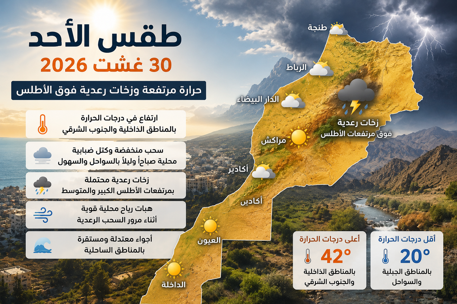 أحوال الطقس