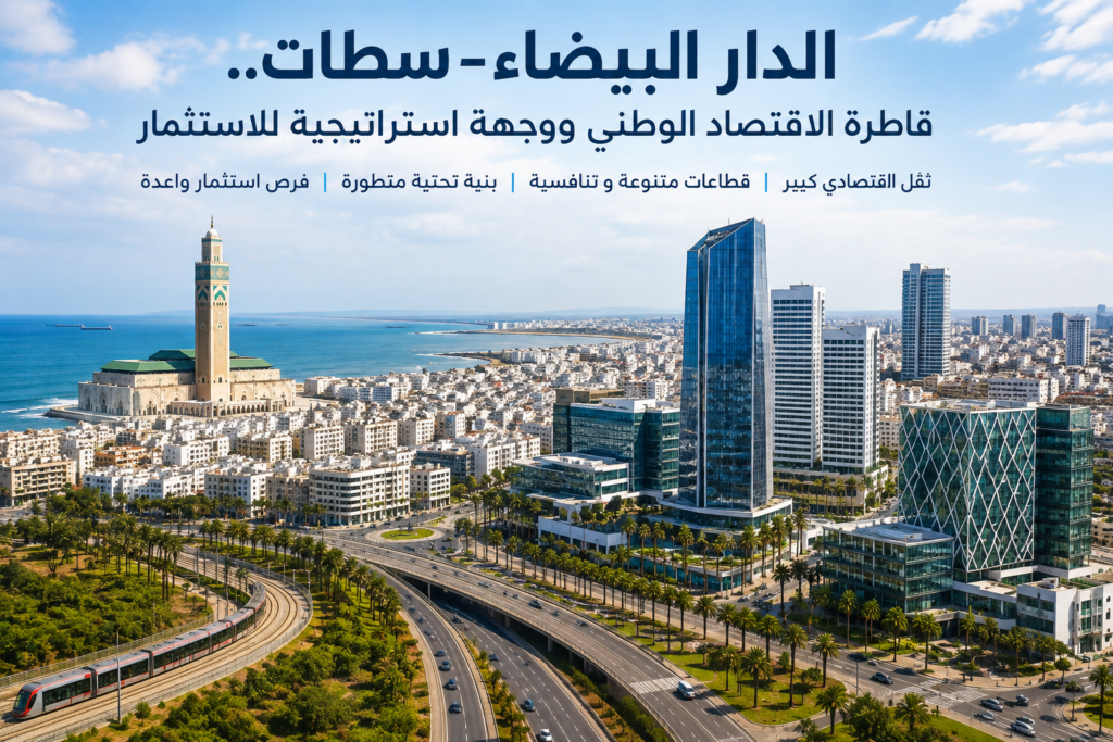 الدار البيضاء–سطات.. قاطرة الاقتصاد الوطني ووجهة استراتيجية للاستثمار