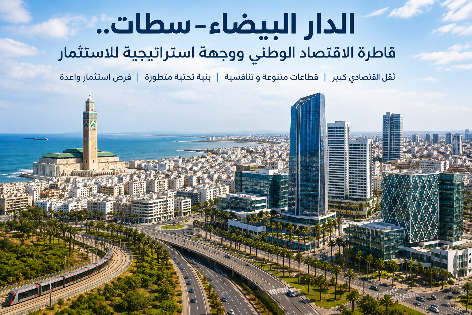 الدار البيضاء–سطات.. قاطرة الاقتصاد الوطني ووجهة استراتيجية للاستثمار