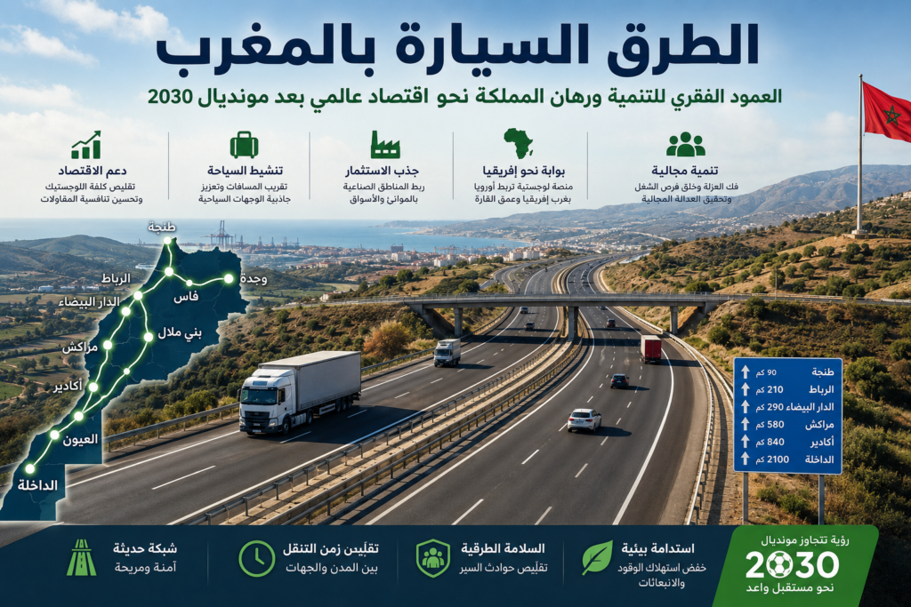الطرق السيارة بالمغرب.. العمود الفقري للتنمية