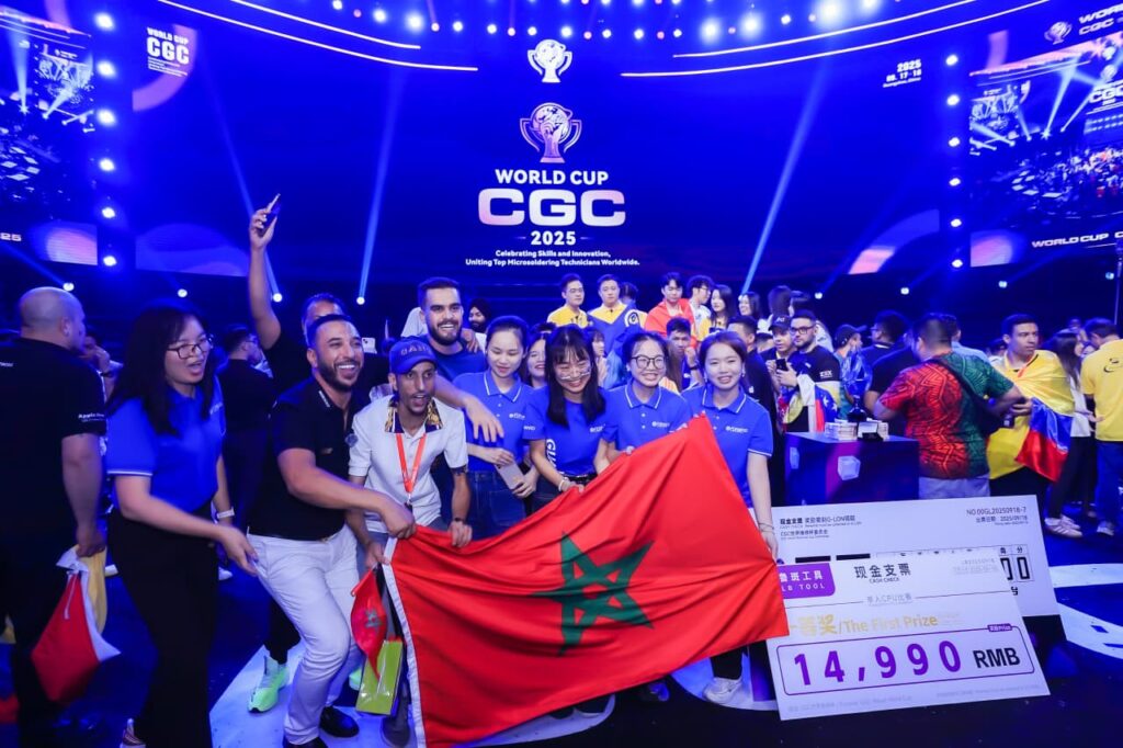 المغرب يدخل لأول مرة سباقاً عالمياً فريداً من نوعه في مجال صيانة الهواتف الذكية.