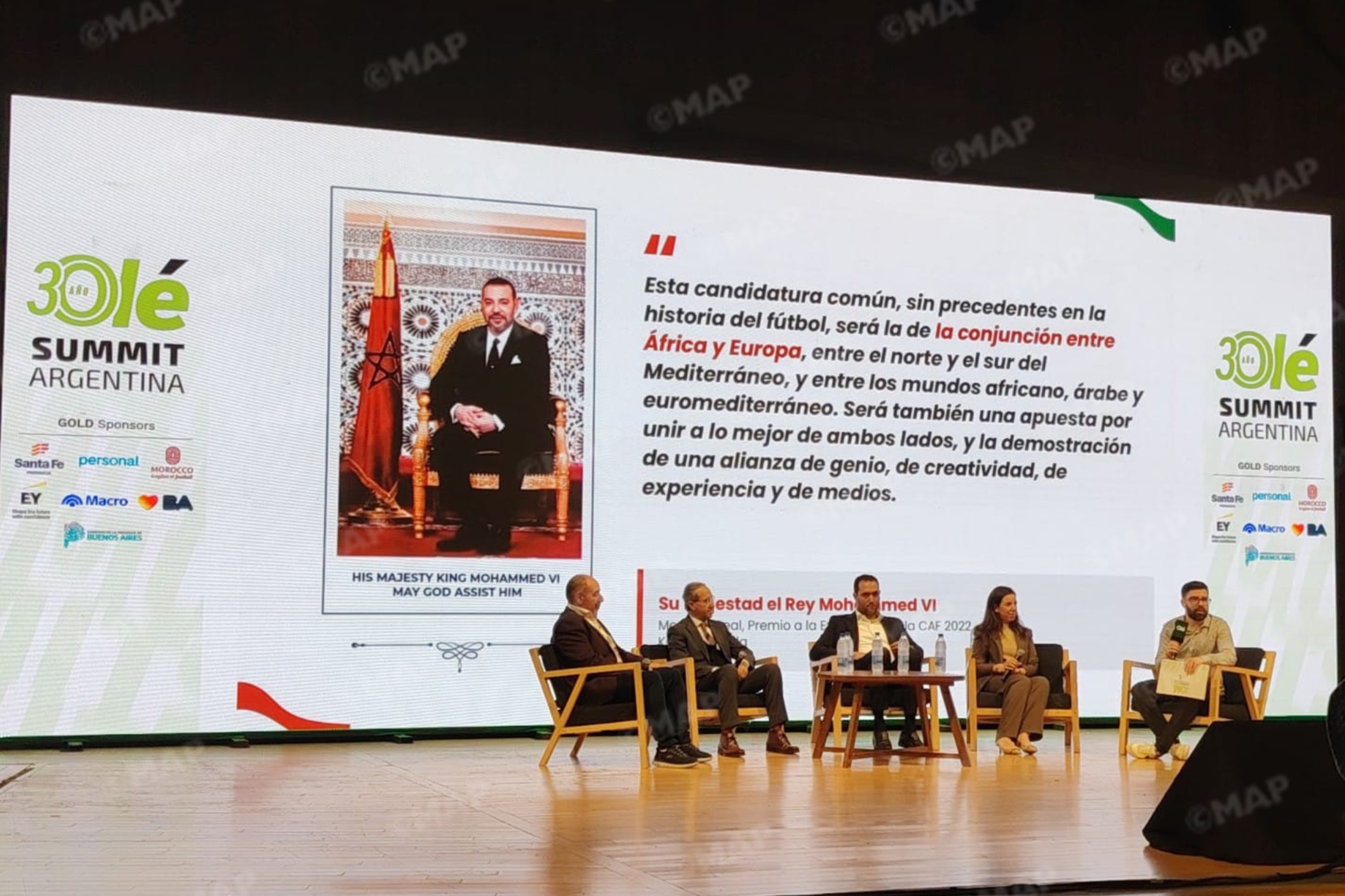 كأس العالم 2030: المغرب يستعرض رؤيته في “أولي ساميت” ببوينس آيرس