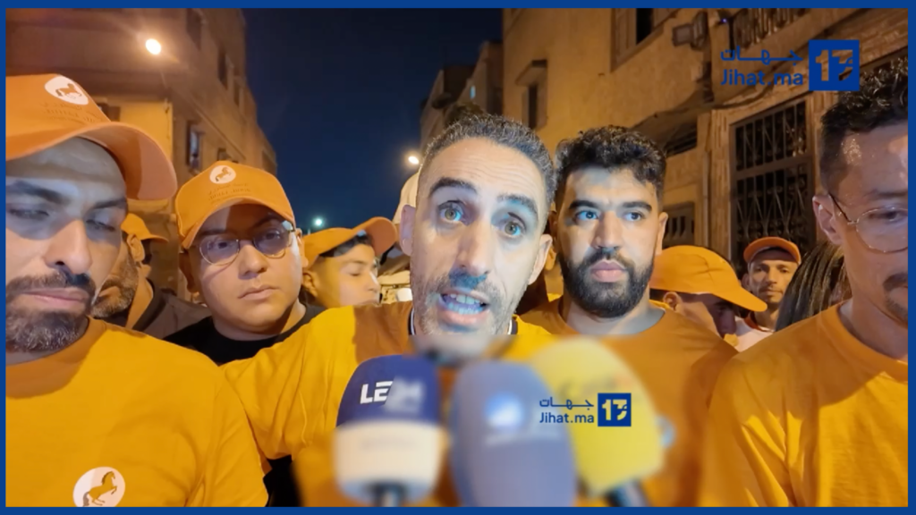 من عين الشق.. عبد اللطيف الناصيري يعرض برنامج «الحصان» ويتعهد بالترافع عن مشاريع المنطقة