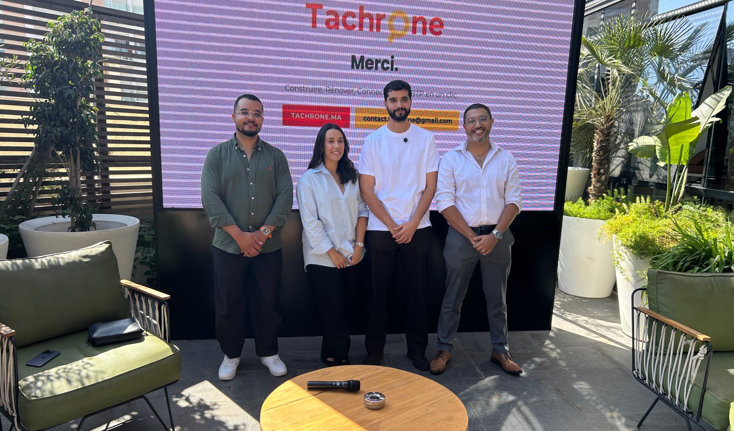 “tachrone.ma” يطلق تطبيقه المحمول ويراهن على رقمنة قطاع البناء