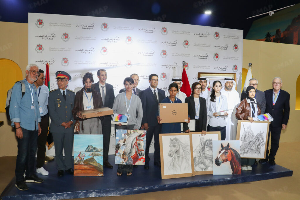 معرض الفرس بالجديدة.. الفن يفتح أبوابه لمواهب شابة تحتفي بالفروسية