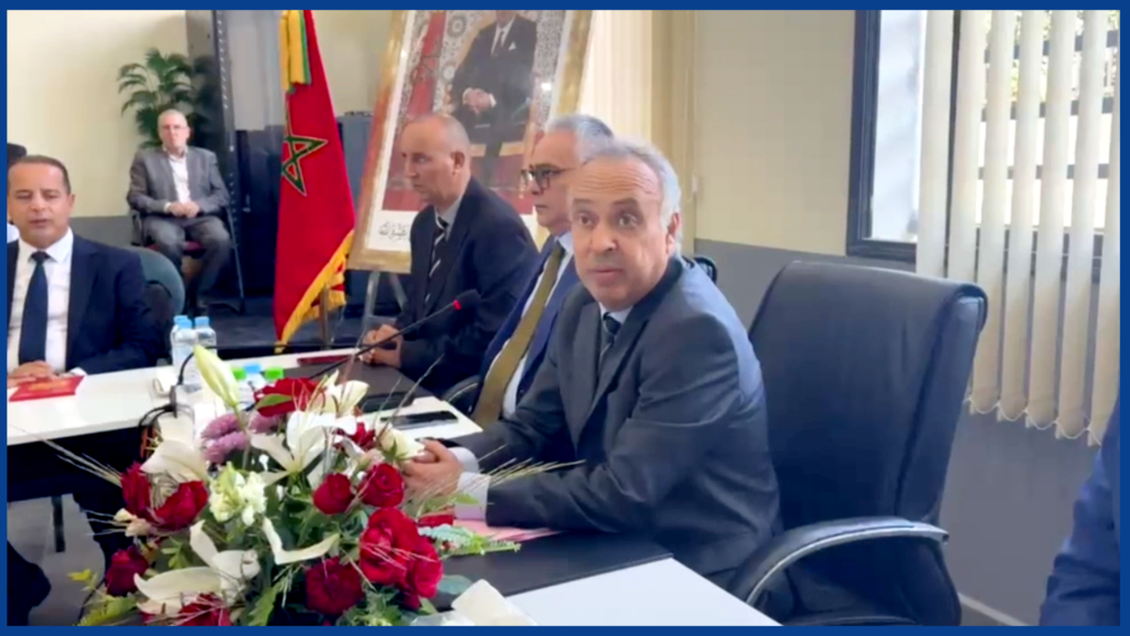 عامل عمالة المحمدية يترأس اجتماعاً حول المبادرة والتنمية الاجتماعية