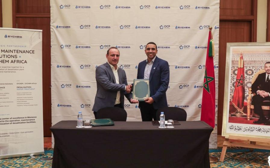 OCP تعزز كفاءة محطات تحلية المياه بشراكة يونانية